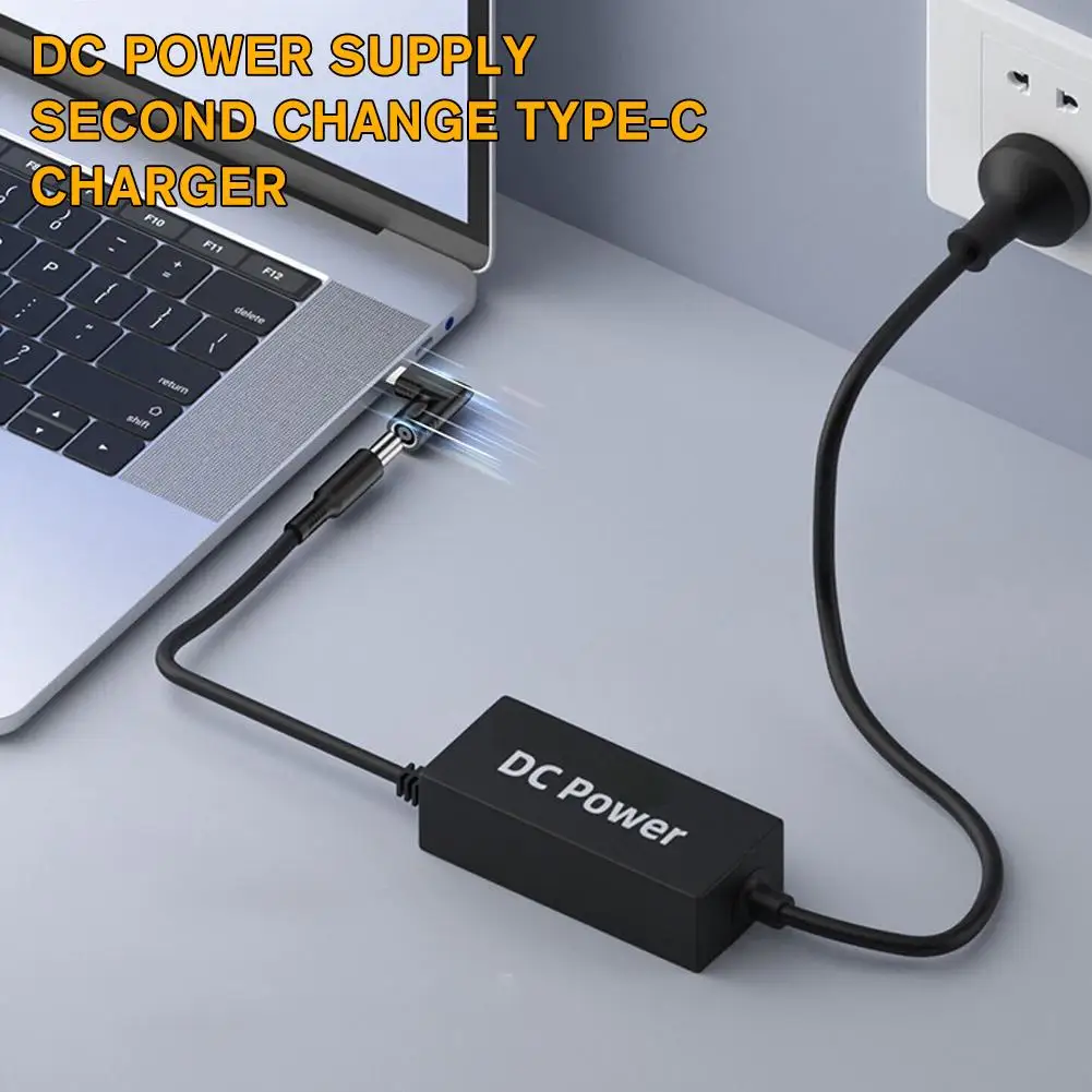 Thinkpad USB-C 고속 충전 케이블 변환기 사각형 PD 플러그 용 DC 남성 어댑터에 65W DC USB 유형 C 여성