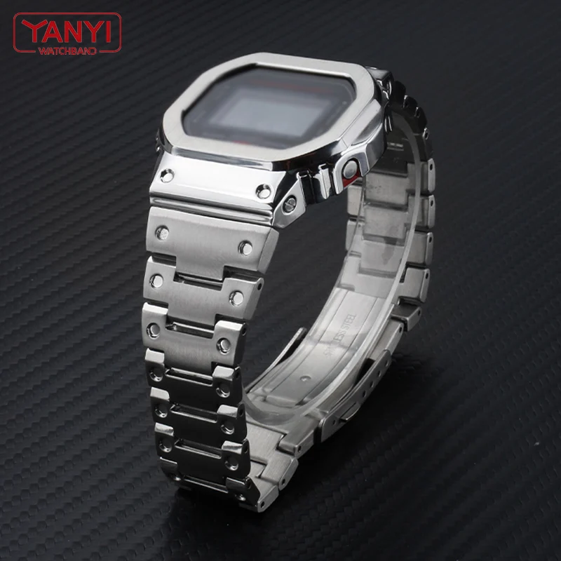 V4.0 ステンレス鋼時計バンド casio g-shock DW-5600 DW5600 GW-B5600