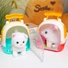 Children Pretend Play Simulation Plush Animals Eelectric Walking Cute Stuffed Dog Cat Backpack Set Education Toy for Girls 2