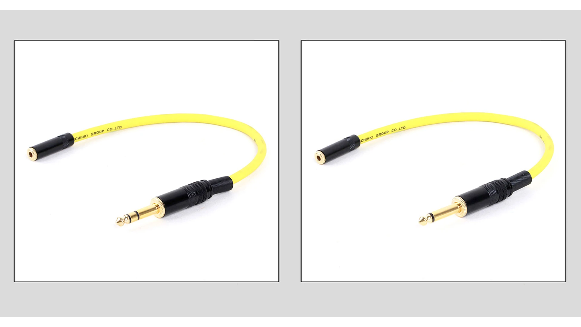 Stereo/Mono 6,35mm 1/4 "bis 3,5mm 1/8" trs Kopfhörer anschluss Adapter 3,5 Buchse auf 6,5 Stecker Aux Audio Kabel für Gitarren lautsprecher Mixer – Detail 6