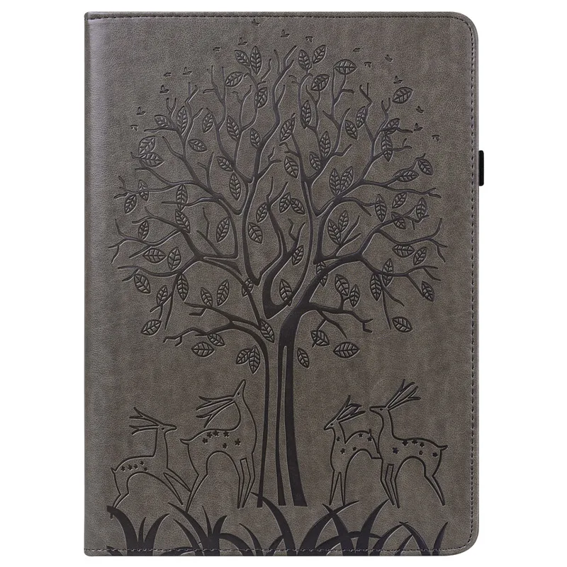 Embossed Tree Wallet Folio Case