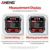 ANENG AC27 Socket Tester Voltage Test Socket Detector Ground Zero Line Polarity Phase Check Tool Circuit Checker  EU/US Plug 5
