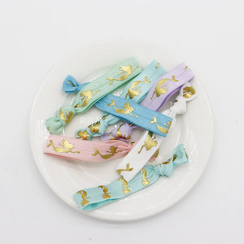 100 Pezzi/confezione Elastici Per Capelli Senza ... - Shein - Foto 14