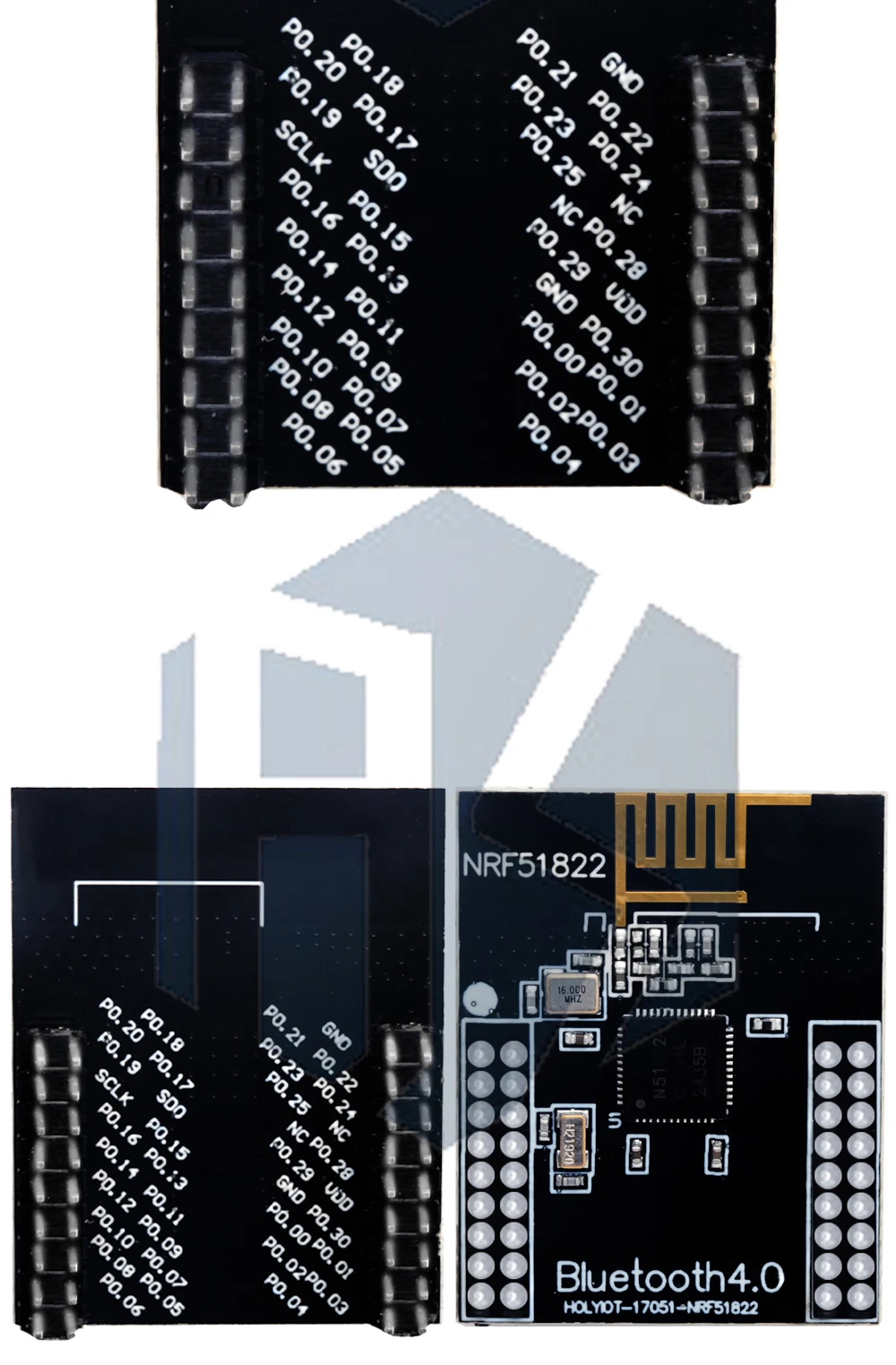 EGBO NRF51822 2,4G Drahtloses Modul Drahtloses Kommunikationsmodul Bluetooth-Modul / Zigbee-Modul / DMX512 – Detail 9