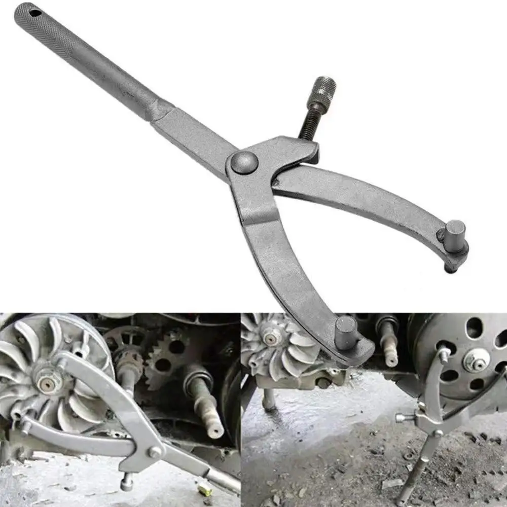 

Flywheel wrench Caliper Motorcycle Motors Variator Remover Puller Tool For Scooter Moped car repair tire repair Hand Tool