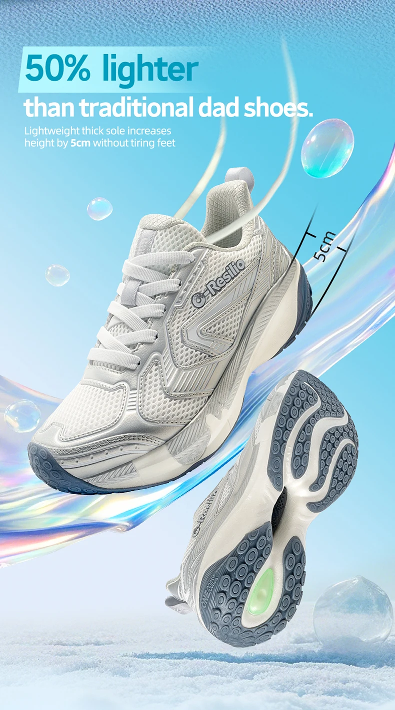 ONEMIX 2026 Leichte Dämpfungs-Sneaker für Herren, gepolsterte Laufschuhe, Sport- und Freizeitschuhe für Damen, weich und elastisch – Detail 3