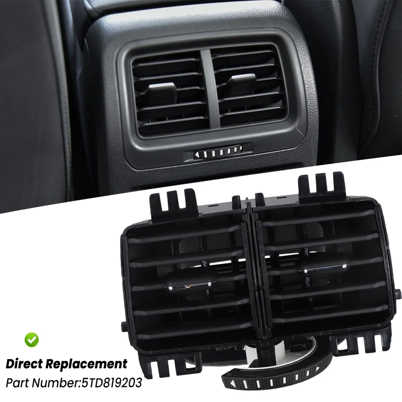 For VW Touran 2016-2021 Gruppo bocchetta aria condizionata centrale For VW Touran 2016-2021 Gruppo bocchetta aria condizionata centrale
