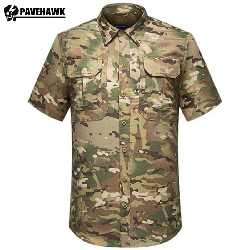 COMPASS CAMOUFLAGE CHAINMAIL KNIT SHORT TEE main image 1