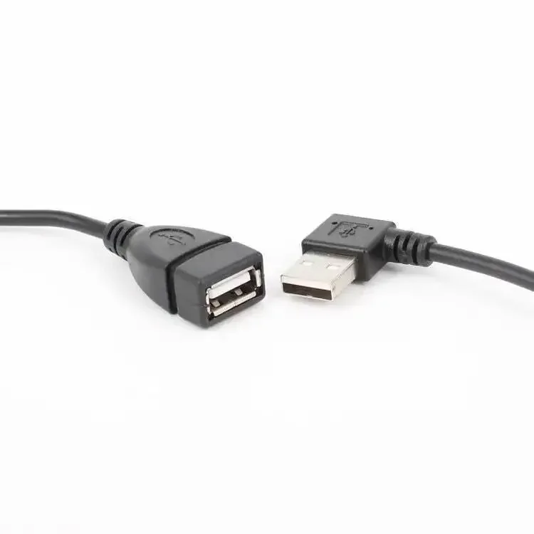 Câble D'extension USB 2.0 Mâle Vers Femelle Pour Clavier, Câble D'extension Coudé De Chargement De Données USB, Câble De Transfert De Données USB 2.0 Câble D'extension Cabto Femelle Câble De Données