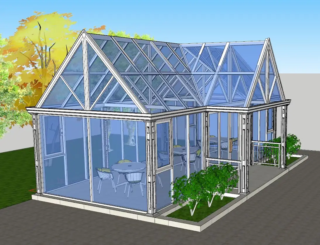 Customize Victorian Glass House /Sun Room /Winter Garden Price