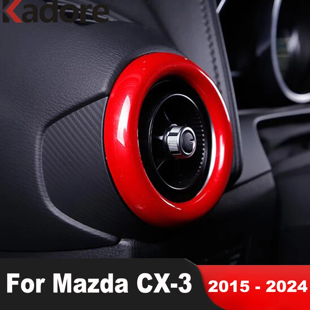 Vexilon Lüftungsdüsen-Ring Carbon Look Für Mazda CX-3 2018-2020
