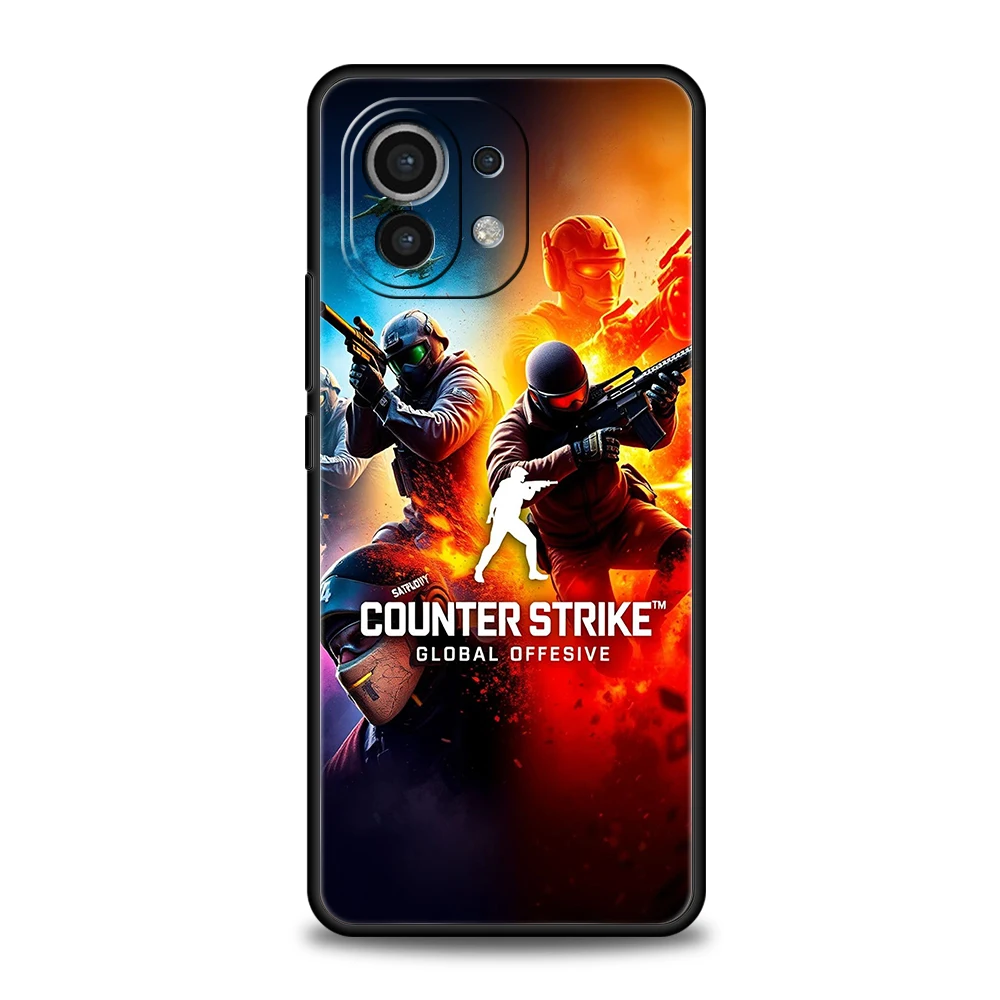 Handyhülle für Xiaomi Mi 15/14/13/12/11/Ultra/14T/13T/12T/11T/10T/Pro/Lite/5G Soft TPU Shell Counter Strike CS GO Hot Game – Detail 2