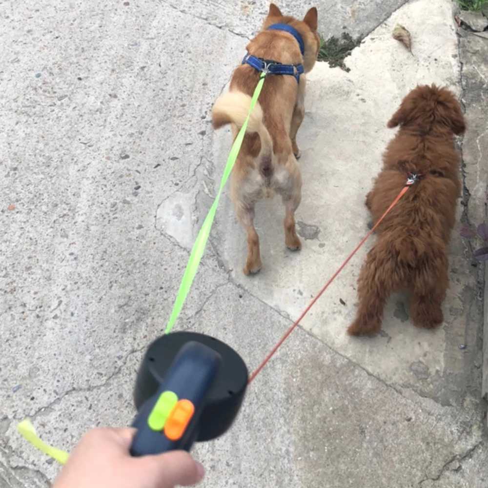 Dual retractable leash cheap