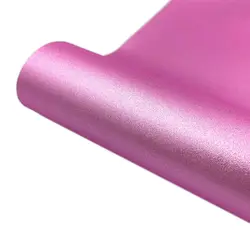 Sparkly Pink Glitter Adhesive Craft Vinyl with Silver Highlights - Peel and Stick Wall Covering - 12in x 10in(30x25cm) (Pink)
