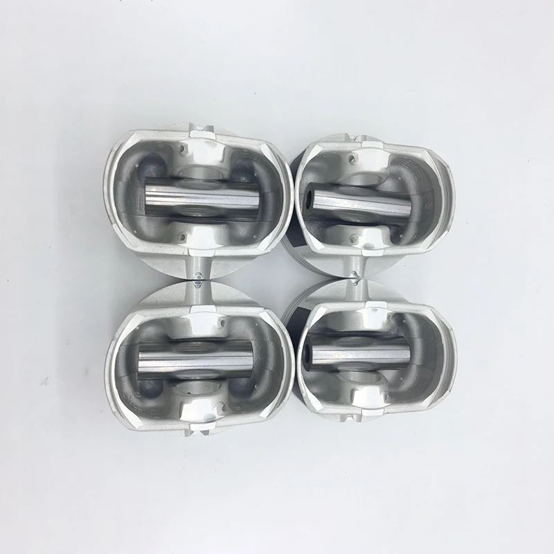 

Engine Piston Assembly 4PC For Tucson Santa Fe Sonata Forte Forte Koup 2.4L 2007-2013 G4KE G4KC OEM 2341025201