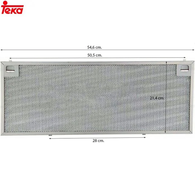 FILTROS FILTRO METÁLICO PARA CAMPANA EXTRACTORA TEKA CNL2002, CNL1 2002  61836020 TEKA - AliExpress