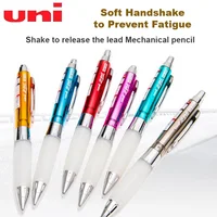 Uni Alpha-Gel Shaker Mechanical Pencil Prevent Fatigue Slightly Firm Grip, 0.5mm Lead, Lightweight Aesthetically School Supplies 1