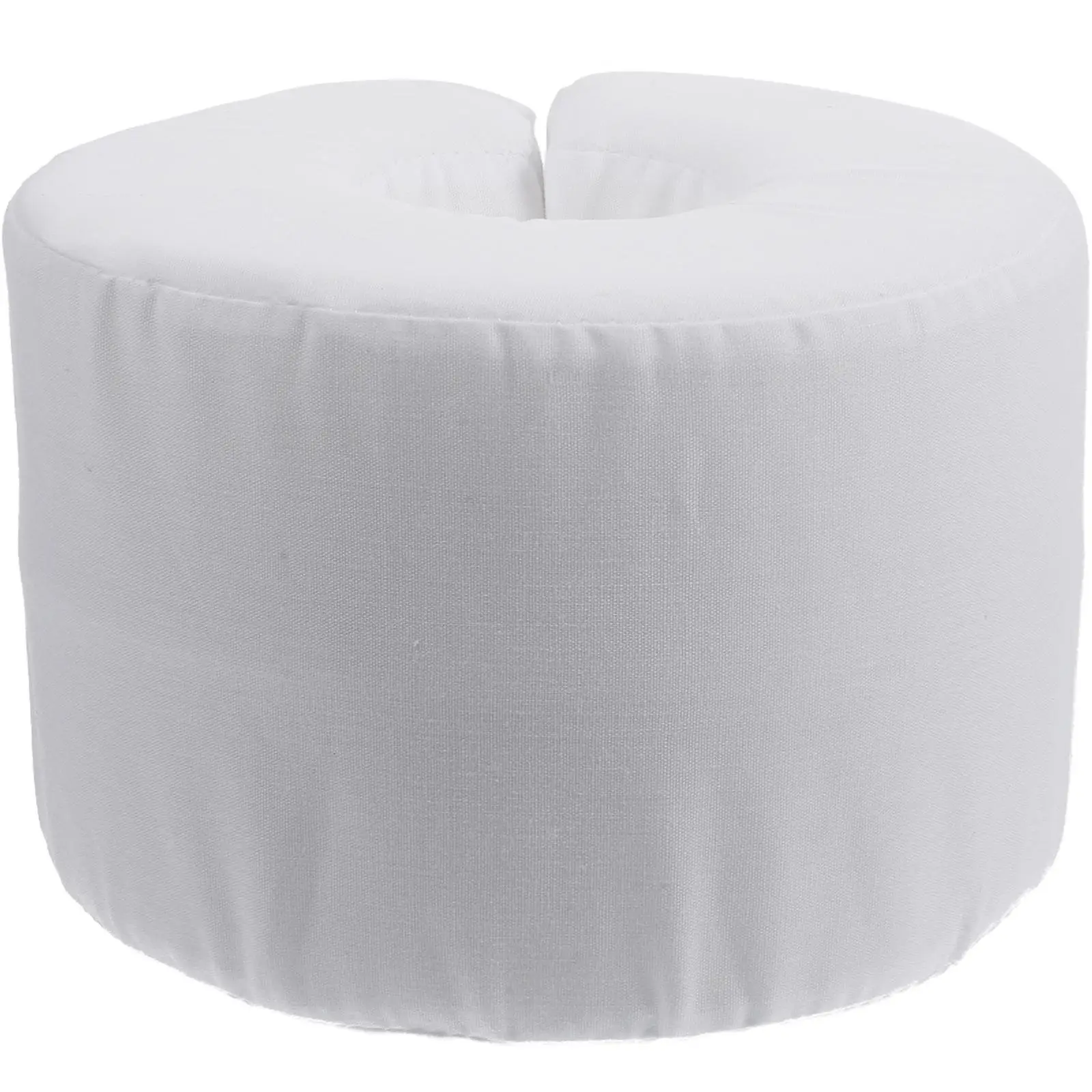 Inflatable Foot Rest Nursing Pillow White Sponge Ring Bedsore Mat for Feet Massage Scientific Thickness Heel Compression 4