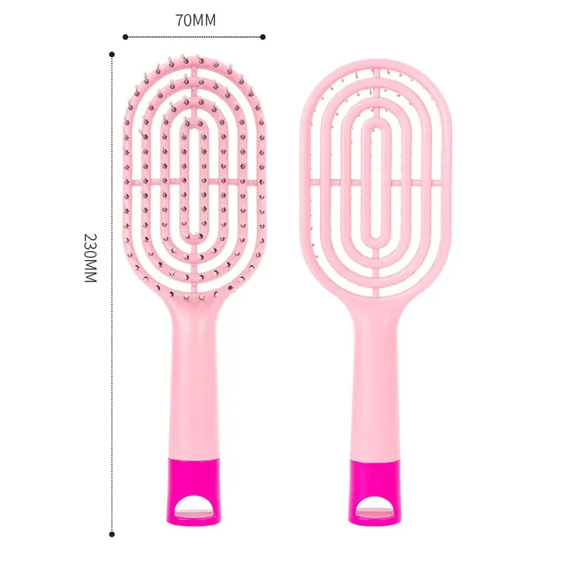 Tangle-Free Head Scalp Massage Detangler Hairbrush