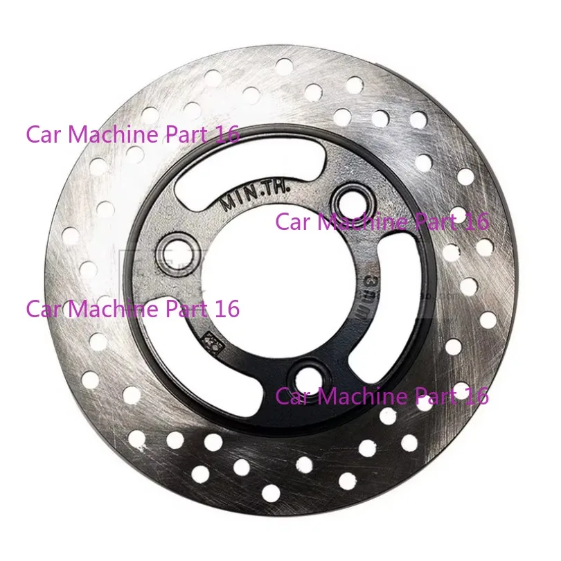 Super SOCO TC MAX Front and Rear Brake Discs Original Perforated Brake Discs