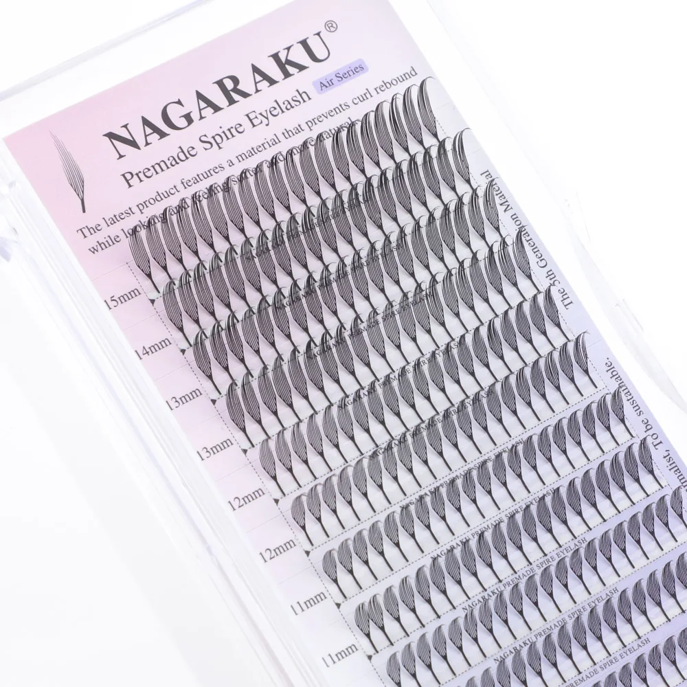 Premade Spire Eyelash Anime Effect Soft Plume Fluttering Eyelash Extensions Comic NAGARAKU eyelash extension eyelash extensions eyelash extension lashes fake eyelashes false eyelashes