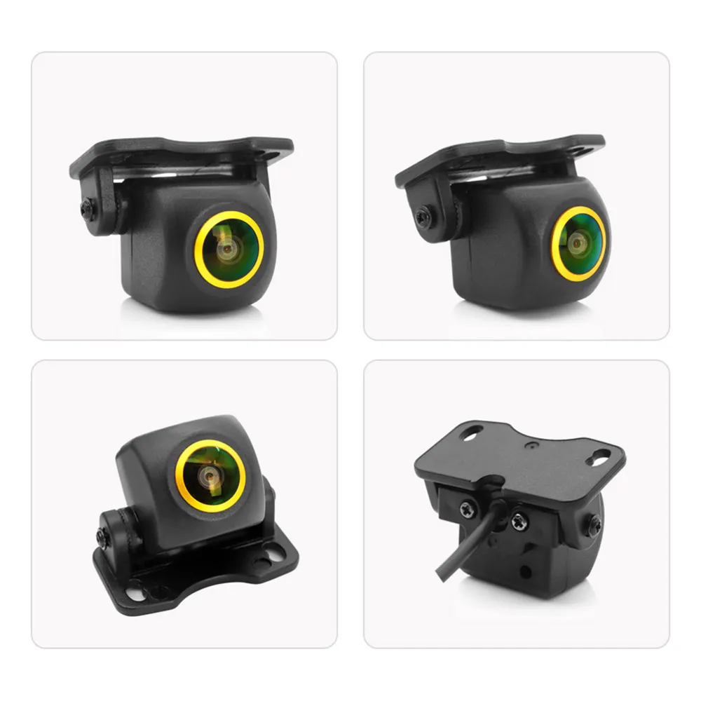Smartour AHD 1080P 180 학위 Fisheye 조정 가능한 자동차 전면 역방향 백업 후면보기 카메라 차량 안드로이드 DVD AHD 모니터