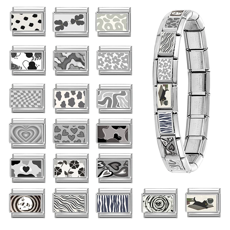 Stainless Steel Charm Bracelet for DIY Making and Gift