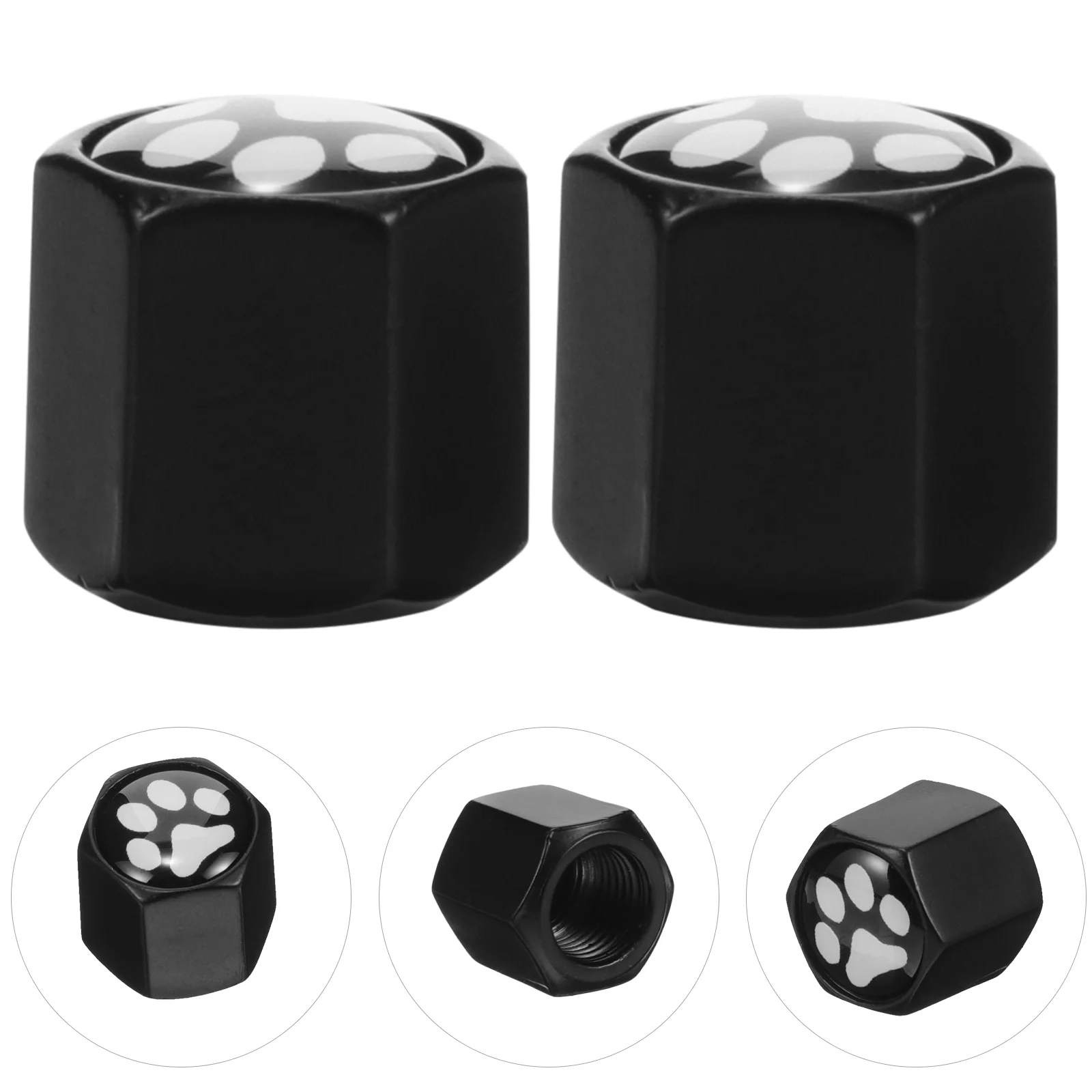 

Tire Valve Car Decoration Universal Caps Valves Cover Stem Covers Stainless Steel Truck
