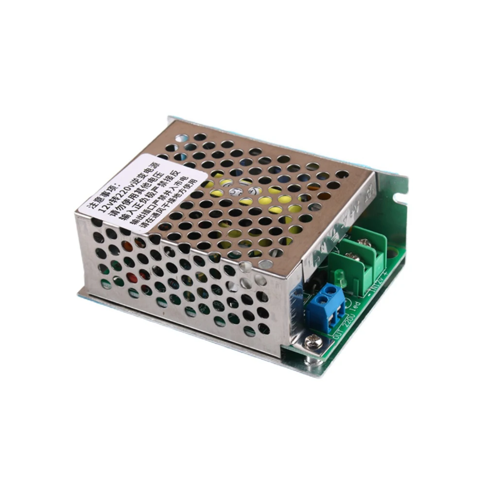Senoidal Inverter Circuit Board Step-up Boost Converter Fonte de Alimentação dc 12v a 220v ac 100w Unidade Board