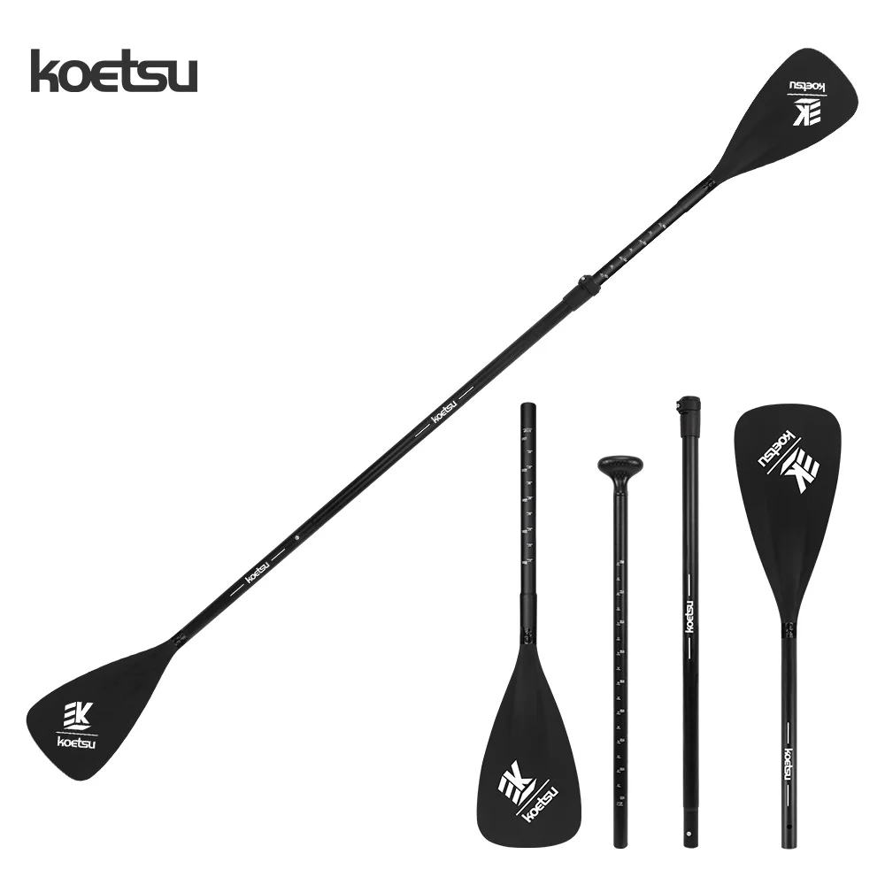 KOETSU Sup Paddle Board Aluminum Alloy Paddle One Paddle Dual-purpose Double-head Paddle 4-stage Type refer to german mbl6010d front stage circuit amplifier board dual ac15v to 18v wima102 103 104 opa604 4 alps27 alps16