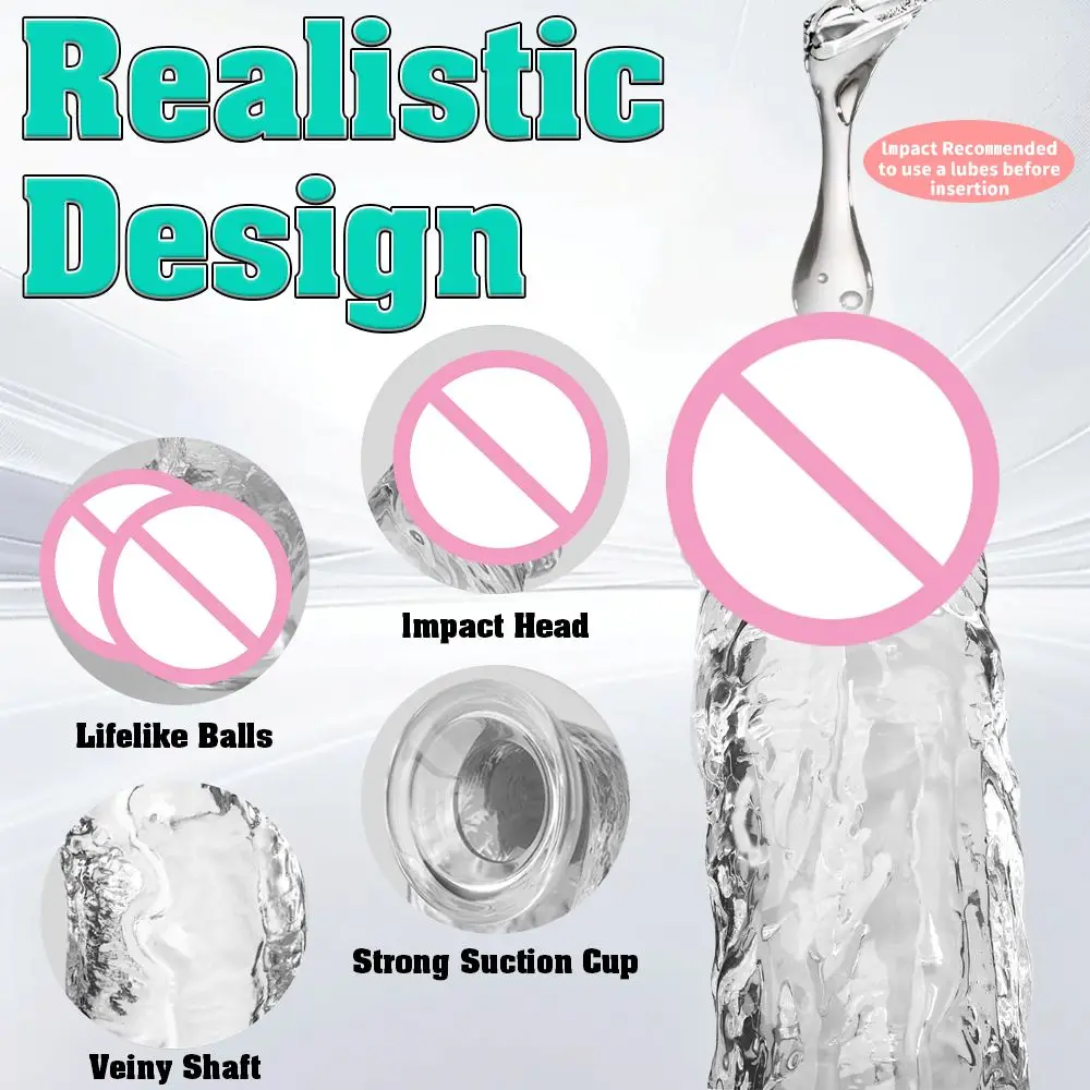 Sex Toys 4 Size Transport Silicone Dildo Fake Dick for Women Artificial Penis with Suction Cup Female Masturbation Adult 18+