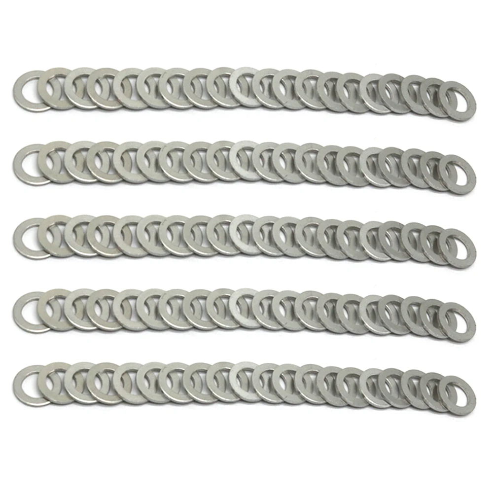 18x26x2mm 90471-PX4-000 90471PX4000 Aluminum Transmission Oil Drain Plug Crush Washers 100PCS Honda Acura Replacement