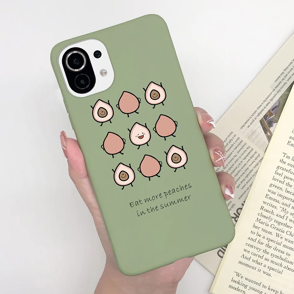 Cute Cartoon Daisy Matte Shockproof Phone Case - Elegant Protection with Casing