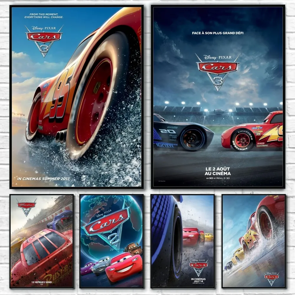 Car 3 Concept Art: The Ultimate Poster for Fans of Lightning McQueen ...