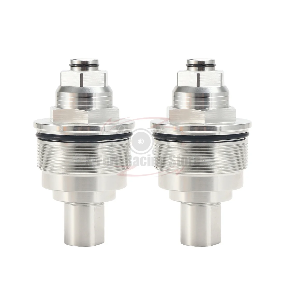 

Колпачок Вилки Preload для SUZUKI RGV250 1991-1996 1992 1993 51189-18D00-000 51828-17D00-000, регулируемые болты вилки, серебристый