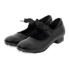 Dynadans Leather/Patent Tap Shoe for Girls and Boys (Toddler/Big Kid) 1