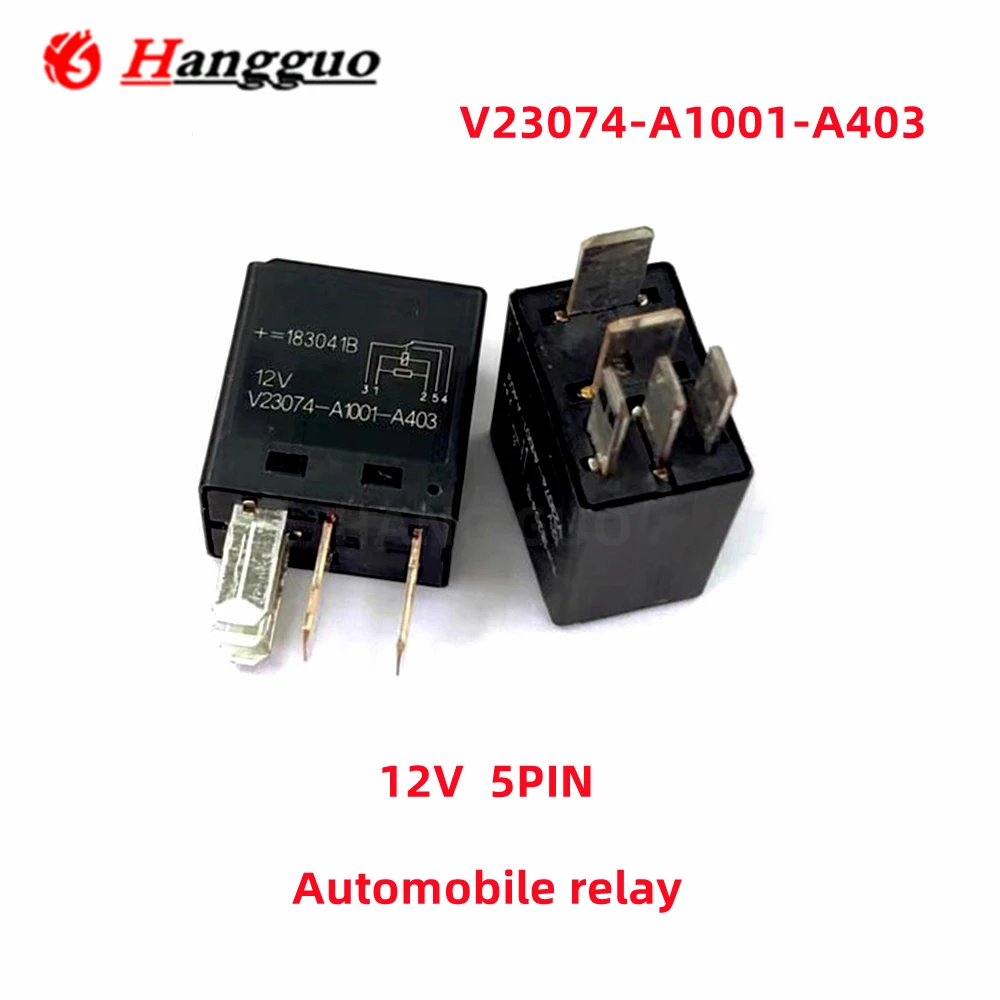 Spedizione Gratuita 2 Pz/Lotto Originale V23074-A1001-A403 12Vdc 5-Pin Per Il Nuovo Relè Automobilistico Tyco No. 615