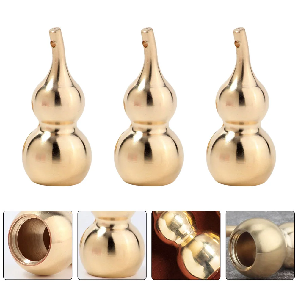 

DIY Blessing Luck Pendant Brass Gourd Pendant DIY Brass Keychain Pendant DIY Blessing Luck Pendant