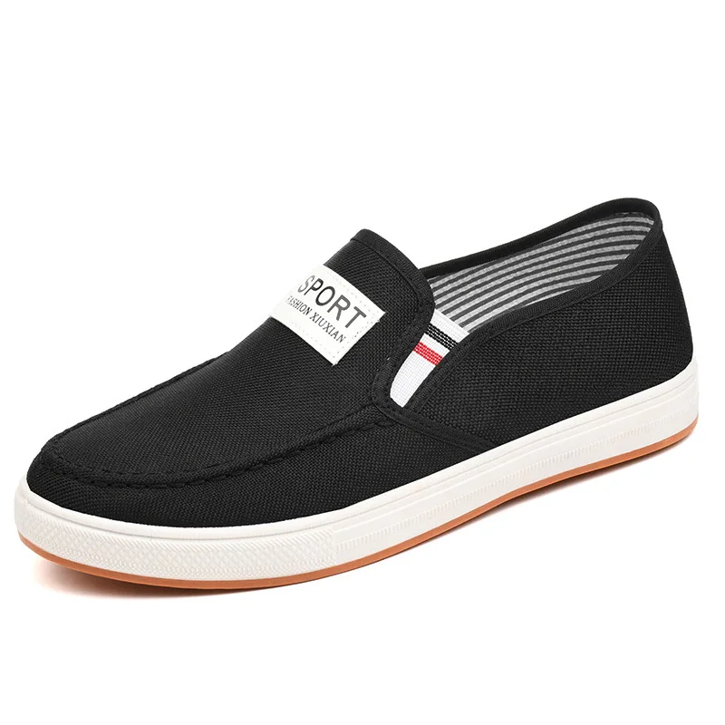2024 Mens Shoes Casual Canvas Spring Summer Slip-on Man Fashion