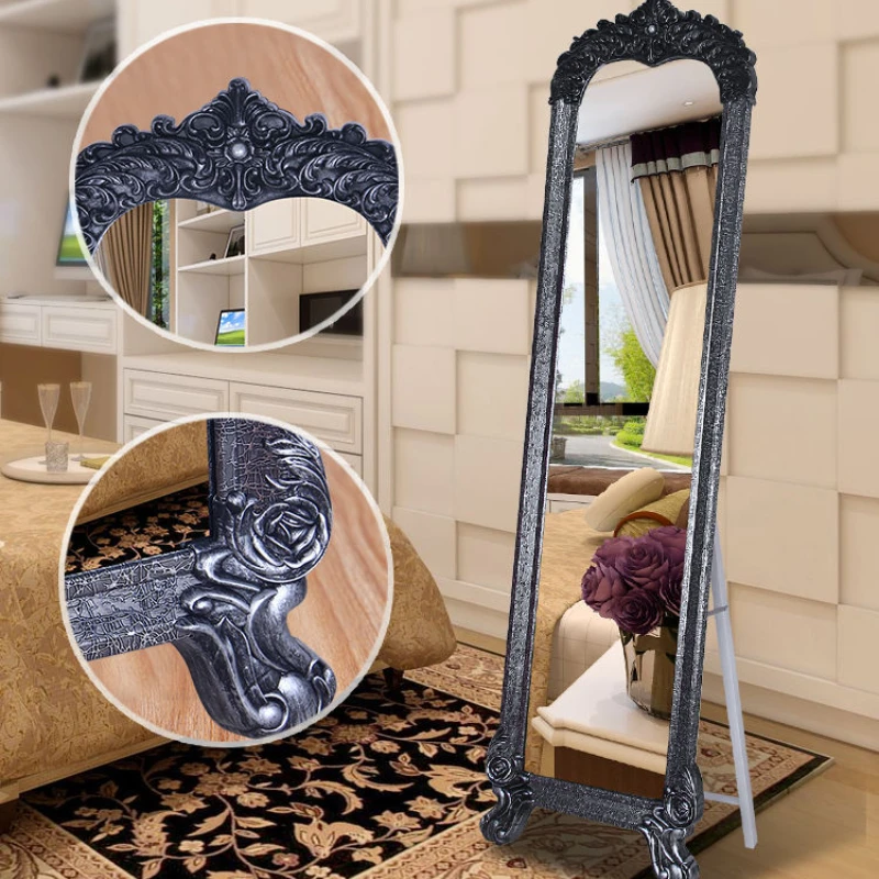 Decorative Mirror Squares Bathroom Quality Glass Vintage Large Cosmetic Full Body Mirror Makeup Miroir Chambre Home Decor