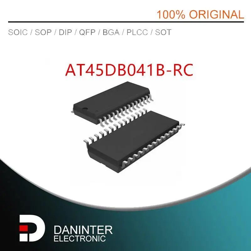 

AT45DB041 AT45DB041B-RC AT45DB041B SOP28 5 шт./лот