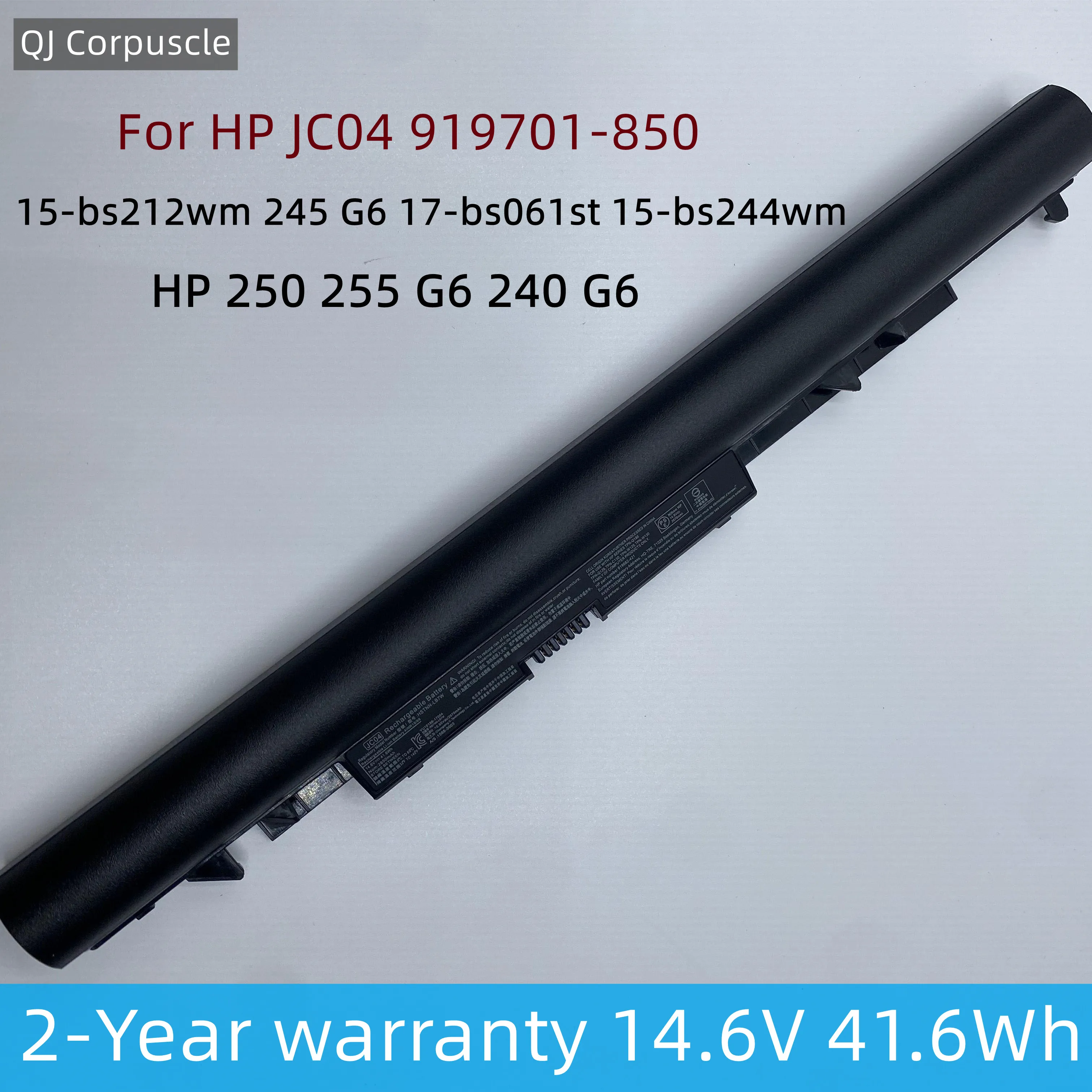 Nuova Batteria Originale Per Laptop Jc04 Per Hp 250 255 G6 240 G6 Muslimah 245 G6 Muslimexayp Hstnn-Lb7V 919701-850 Tpn-C129