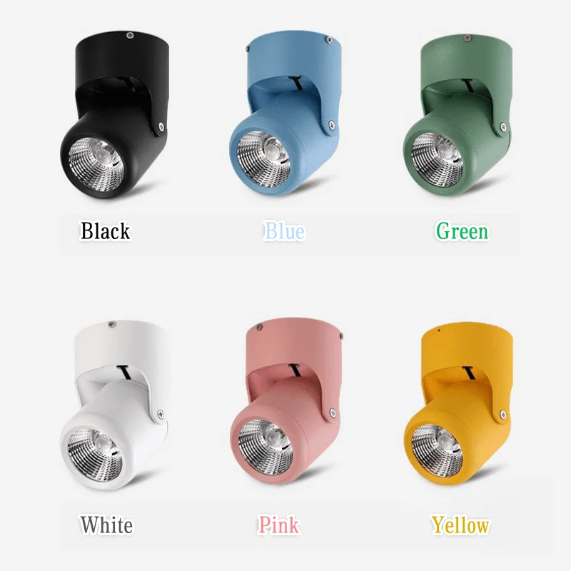 ��ī�� ȸ�� ǥ�� ���� LED �ٿ����Ʈ, COB õ�� ����, ��� �� �Ƿ� ���� ��� ��, 7W, 10W, 12W, 15W