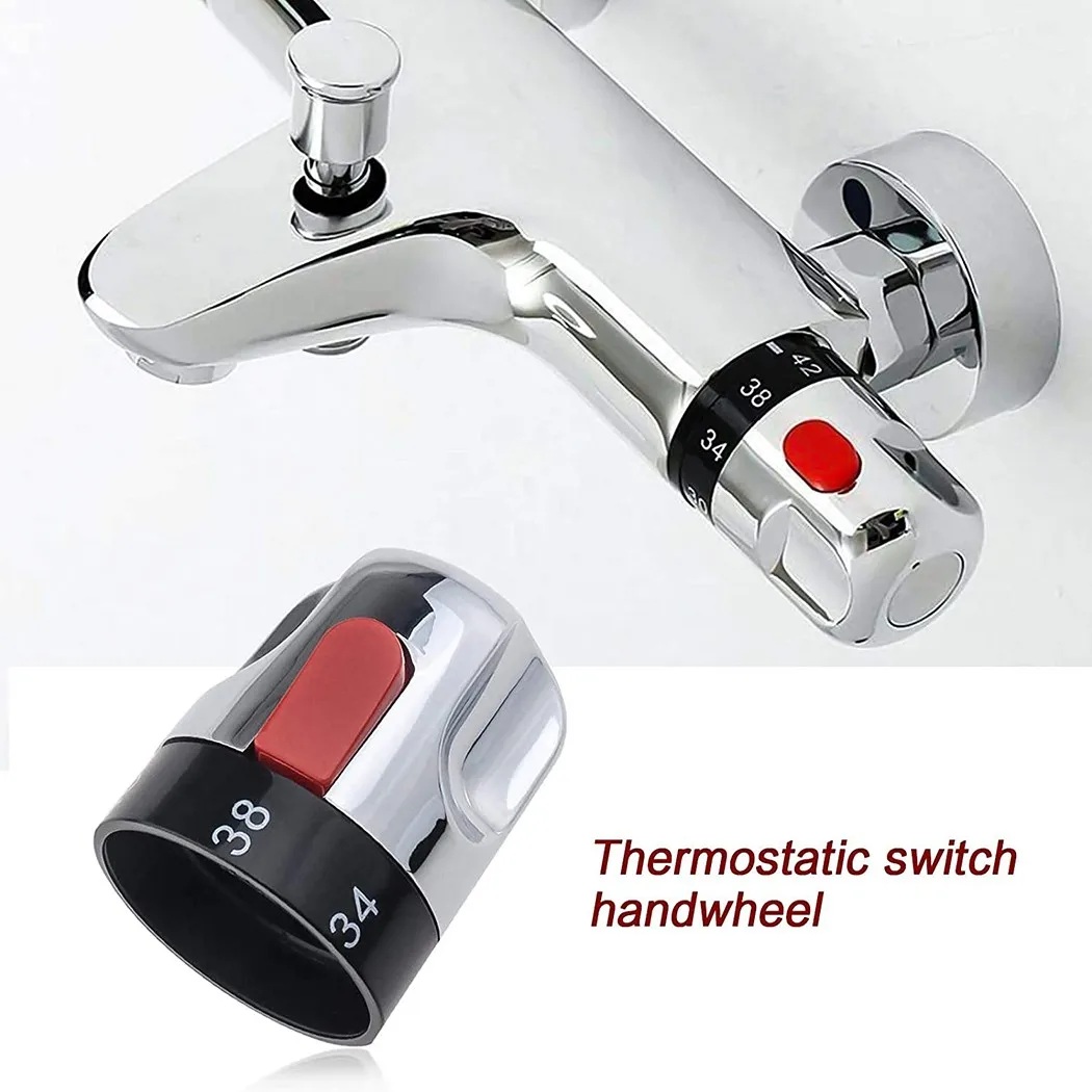 New Practical Handle Thermostatic Control Accessories Bath Mixer Taps For Thermostatic Parts Plastic Replacement