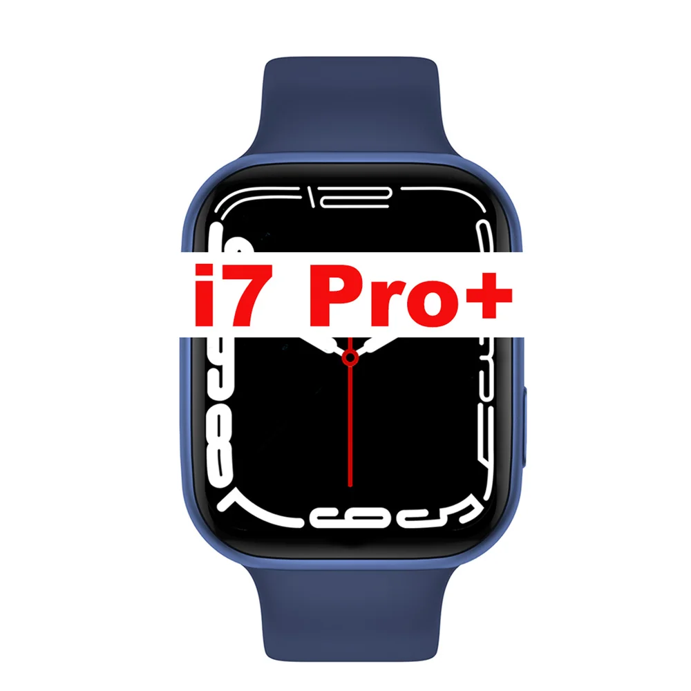 i7 Pro+ Smart Watch Serie7 Bluethooth Call Heart Rate Blood Pressure Sleep Monitoring Long Life Battery Smartwatch for Men Women 