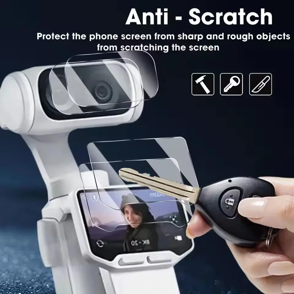 Premium 9H Tempered Glass Screen Protector for Camera Lens - Ultimate Gimbal Camera Accessory