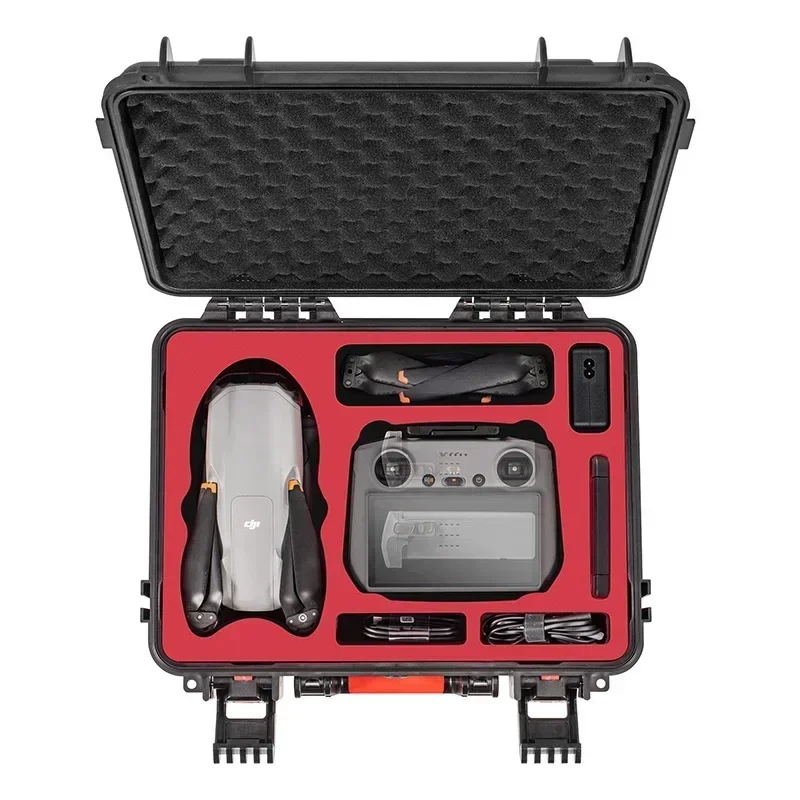 Waterproof Hard Case For Dji Air 3 Drone And Rc Controller Storage_voghion.com
