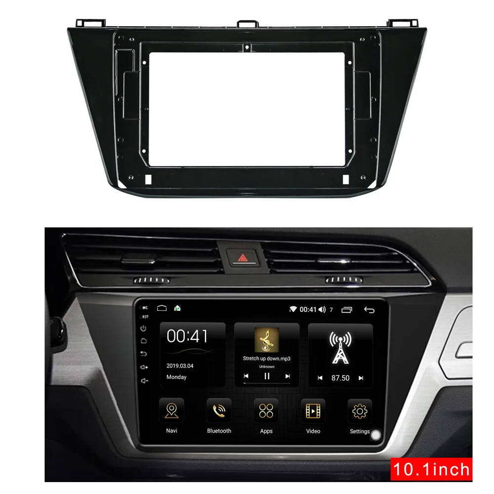 ٰ Tiguan L 2017 Fascias    г ŰƮ,  ڵ DVD  ǾƳ, 10.1 ġ, 2din