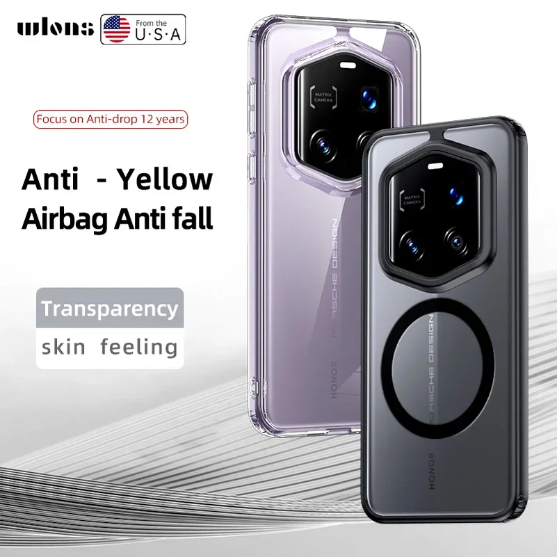 Magnetic Translucent Matte Acrylic Case