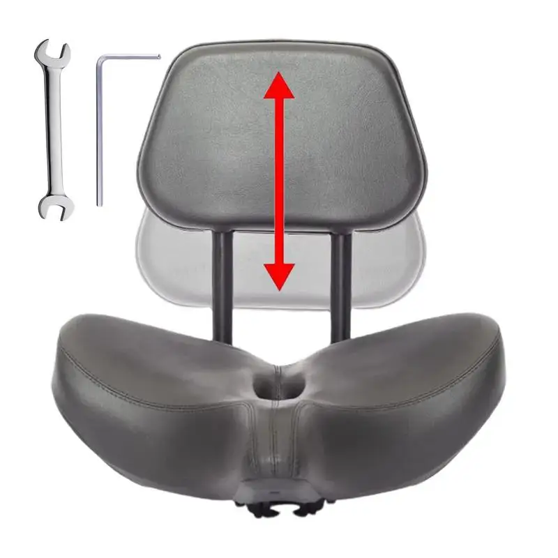 Selle à vélo Bicyclette Large Siège Large Coussin Confortable